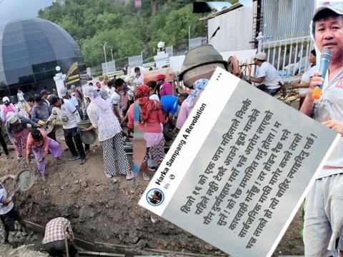 बालिका यौन दुर्व्यवहारको घट्ना आफै सुनवाई गर्ने भन्दै नगर प्रमुख साम्पाङद्वारा पीडितलाई चेतावनी 