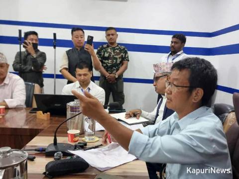 बजेट तथा नीति कार्यक्रम पास गर्न बसेको कार्यपालिका बैठक छलफलै नगरी स्थगित