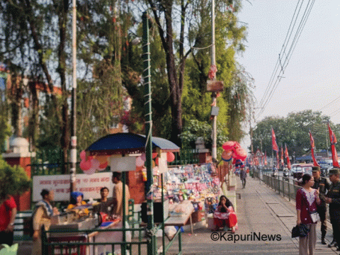 उपमहानगरपालिकाको अनुमति विना वडाध्यक्ष राईको तजबिजमा खुलेको भानु पार्क खाजा पसल हटाउन निर्देशन